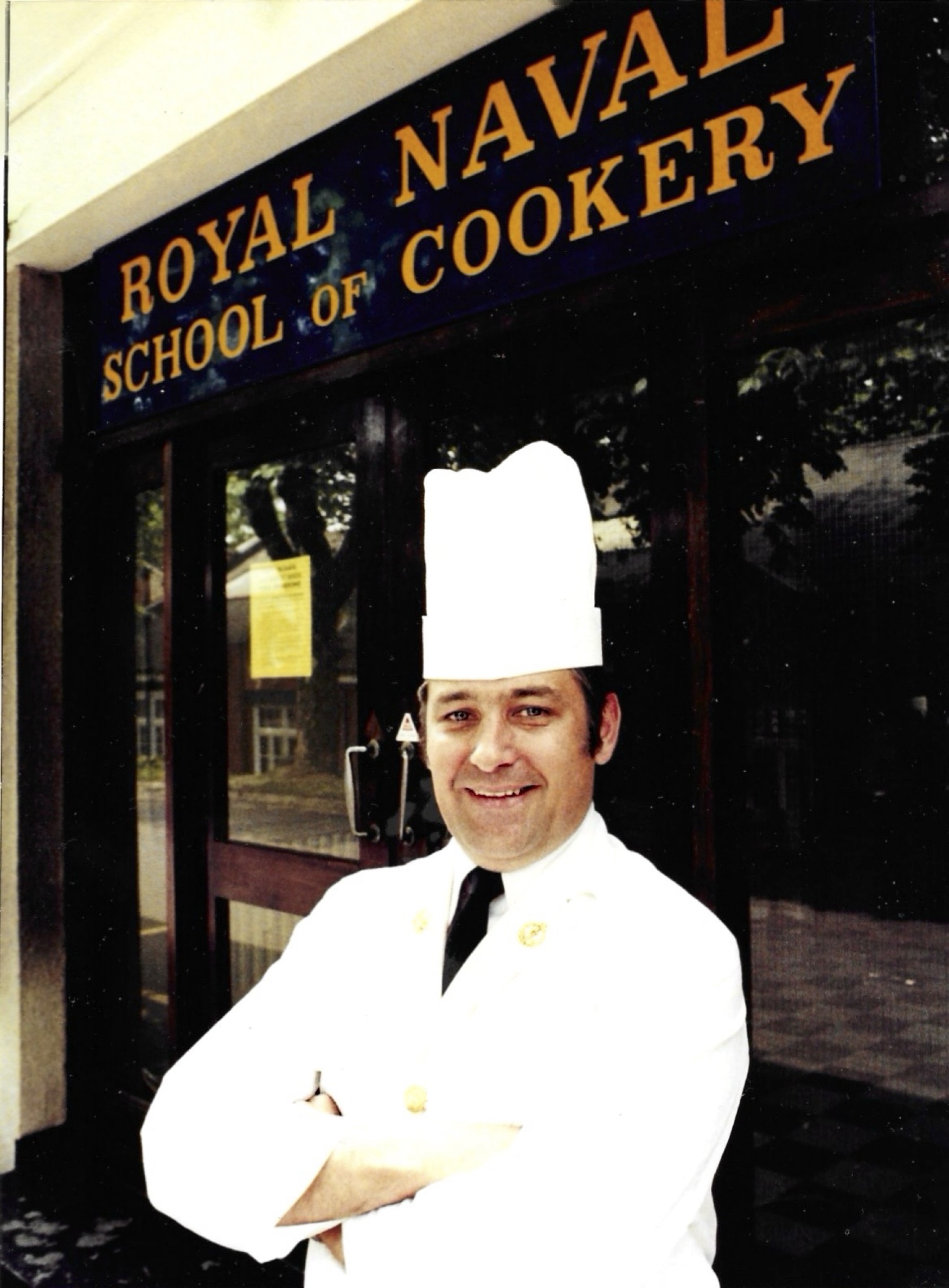 Photograph of Chief Petty Officer Cook Dave Avery in uniform
